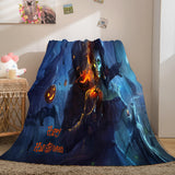 Charger l&#39;image dans la visionneuse de la galerie, Halloween Horror Party Décoration Flanelle Polaire Couverture Wrap Couverture