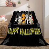 Charger l&#39;image dans la visionneuse de la galerie, Halloween Horror Party Décoration Flanelle Polaire Couverture Wrap Couverture