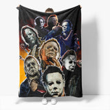 Charger l&#39;image dans la visionneuse de la galerie, Halloween Horror Robe Flanelle Polaire Couverture Wrap Sieste Literie Couverture