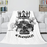 Load image into Gallery viewer, Halloween Skeleton Skull Flannel Fleece Blanket Quilt Cosplay Blanket