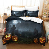 Load image into Gallery viewer, Hallowmas Pattern Bedding Set Quilt Cover Without Filler