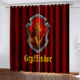 Load image into Gallery viewer, Harry Potter Pattern Curtains Blackout Window Drapes