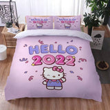 Load image into Gallery viewer, Hello Kitty 2022 Bedding Set Cosplay Quilt Cover