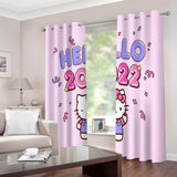 Load image into Gallery viewer, Hello Kitty 2022 Curtains Blackout Window Drapes for Room Decoration