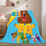 Load image into Gallery viewer, Hey Duggee Blanket Pattern Flannel Throw Room Decoration