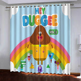 Load image into Gallery viewer, Hey Duggee Curtains Pattern Blackout Window Drapes