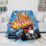 Load image into Gallery viewer, Hot Wheels Blanket Flannel Fleece Blanket Quilt Wrap Nap Bed Blanket