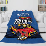 Charger l&#39;image dans la visionneuse de la galerie, Hot Wheels Couverture Flanelle Polaire Couverture Quilt Wrap Nap Lit Couverture