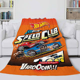 Charger l&#39;image dans la visionneuse de la galerie, Hot Wheels Couverture Flanelle Polaire Couverture Quilt Wrap Nap Lit Couverture