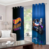 Load image into Gallery viewer, Hot Wheels Curtains Cosplay Blackout Window Drapes for Room Decoration