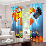 Load image into Gallery viewer, Hot Wheels Curtains Cosplay Blackout Window Drapes for Room Decoration