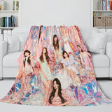 Load image into Gallery viewer, JYP Ent Twice 10th Taste of Love Album Balnket Flannel Fleece Blanket