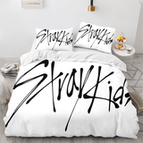 Charger l&#39;image dans la visionneuse de la galerie, JYP Stray Kids Cosplay Parure de lit Couette Housses de couette Ensembles de draps