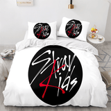 Charger l&#39;image dans la visionneuse de la galerie, JYP Stray Kids Cosplay Ensemble de literie souple Housses de couette Ensembles de draps de lit