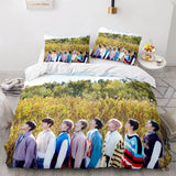 Charger l&#39;image dans la visionneuse de la galerie, JYP Stray Kids Cosplay Ensemble de literie souple Housses de couette Ensembles de draps de lit