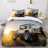 Load image into Gallery viewer, Jeep 4X4 Vehicle Off-Road Adventure Car Bedding Set Quilt Duvet Covers