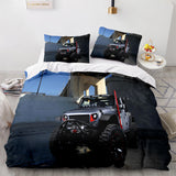 Load image into Gallery viewer, Jeep 4X4 Vehicle Off-Road Adventure Car Bedding Set Quilt Duvet Covers