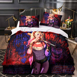 Load image into Gallery viewer, Joker Suicide Squad Harley Quinn Bedding Set Quilt Duvet Cover Sets