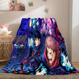 Load image into Gallery viewer, Jujutsu Kaisen Flannel Fleece Blanket Throw Cosplay Quilt Wrap Blanket