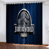 Load image into Gallery viewer, Jurassic World Dominion Curtains Cosplay Blackout Window Drapes