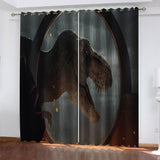 Load image into Gallery viewer, Jurassic World Dominion Curtains Cosplay Blackout Window Drapes