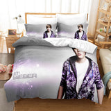 Charger l&#39;image dans la visionneuse de la galerie, Justin Bieber Cosplay ensemble de literie couette housses de couette ensembles de draps