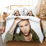 Load image into Gallery viewer, Justin Bieber Cosplay Bedding Set Quilt Covers Bed Sheets Sets