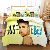 Load image into Gallery viewer, Justin Bieber Cosplay Bedding Set Quilt Covers Bed Sheets Sets