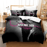 Charger l&#39;image dans la visionneuse de la galerie, Justin Bieber Cosplay UK Ensemble de literie Quilt Housse de couette Ensembles de draps de lit