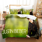 Charger l&#39;image dans la visionneuse de la galerie, Justin Bieber Cosplay UK Ensemble de literie Quilt Housse de couette Ensembles de draps de lit