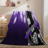 Charger l&#39;image dans la visionneuse de la galerie, Justin Bieber Flannel Fleece Throw Blanket Cosplay Quilt Nap Blanket