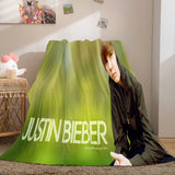 Charger l&#39;image dans la visionneuse de la galerie, Justin Bieber Flannel Fleece Throw Blanket Cosplay Quilt Nap Blanket