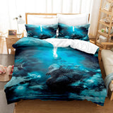 Load image into Gallery viewer, King Kong vs Godzilla Bedding Set Quilt Covers