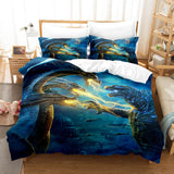 Load image into Gallery viewer, King Kong vs Godzilla Bedding Set Quilt Covers