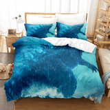 Load image into Gallery viewer, King Kong vs Godzilla Bedding Set Quilt Covers