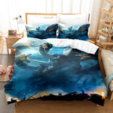 Load image into Gallery viewer, King Kong vs Godzilla Cosplay Bedding Set Quilt Covers