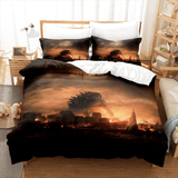 Load image into Gallery viewer, King Kong vs Godzilla Cosplay Bedding Set Quilt Covers