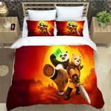 Load image into Gallery viewer, Kung Fu Panda The Dragon Knight Bedding Set Quilt Cover Without Filler