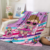 Load image into Gallery viewer, L.O.L Surprise Blanket Flannel Fleece Throw Blanket Room Decoration