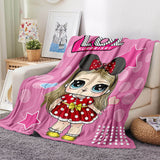 Load image into Gallery viewer, L.O.L Surprise Blanket Flannel Fleece Throw Blanket Room Decoration
