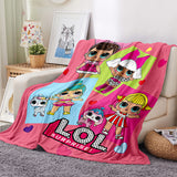 Load image into Gallery viewer, L.O.L Surprise Blanket Flannel Fleece Throw Blanket Room Decoration