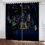 Load image into Gallery viewer, Lightyear Curtains Cosplay Blackout Window Drapes