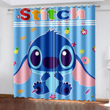 Load image into Gallery viewer, Lilo &amp; Stitch Curtains Blackout Window Drapes