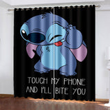 Load image into Gallery viewer, Lilo &amp; Stitch Curtains Blackout Window Drapes