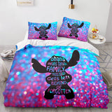 Charger l&#39;image dans la visionneuse de la galerie, Lilo et Stitch Cosplay Ensemble de literie pour enfants Couette Housses de couette Ensembles de lit