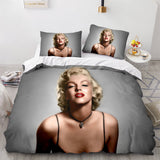 Charger l&#39;image dans la visionneuse de la galerie, Marilyn Monroe Cosplay UK Parure de lit Couette Housses de couette Ensembles de lit