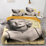 Charger l&#39;image dans la visionneuse de la galerie, Marilyn Monroe Cosplay ensemble de literie couette housses de couette ensembles de draps