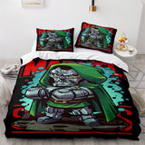 Charger l&#39;image dans la visionneuse de la galerie, Marvel Comics Avengers Cosplay ensemble de literie housses de couette ensembles de lit