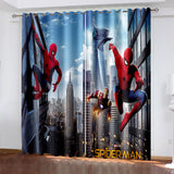 Load image into Gallery viewer, Marvel Spider-Man Curtains Blackout Window Drapes