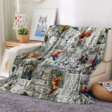 Charger l&#39;image dans la visionneuse de la galerie, Couverture polaire en flanelle Betty Boop